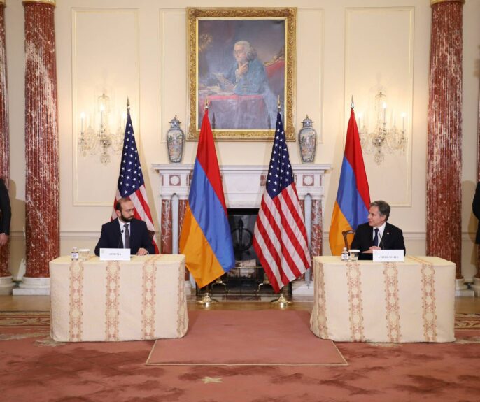 ՀՀ ԱԳ նախարարի ու ԱՄՆ պետքարտուղարի հանդիպումը:Լուսանկարը՝ ՀՀ ԱԳՆ