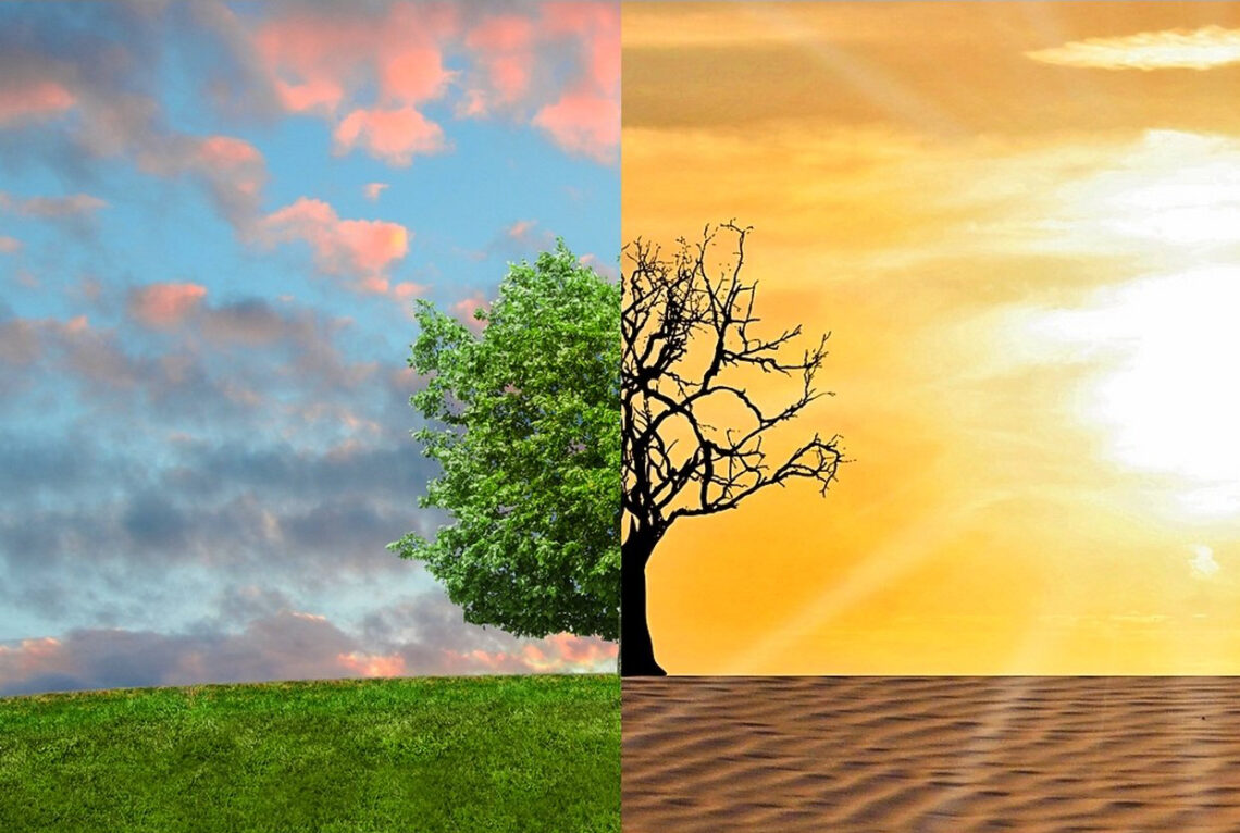 Как нарисовать изменение климата