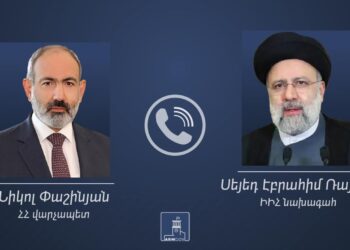 «Иран чувствительно относится к своим границам в регионе»: Пашинян провел телефонный разговор с Раиси