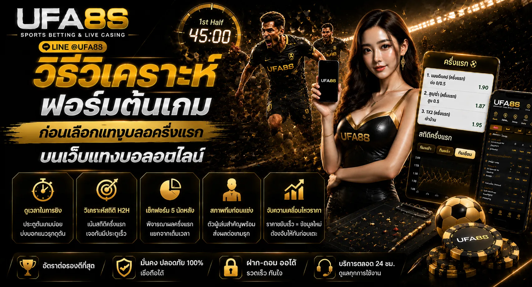 แทงบอลครึ่งแรก