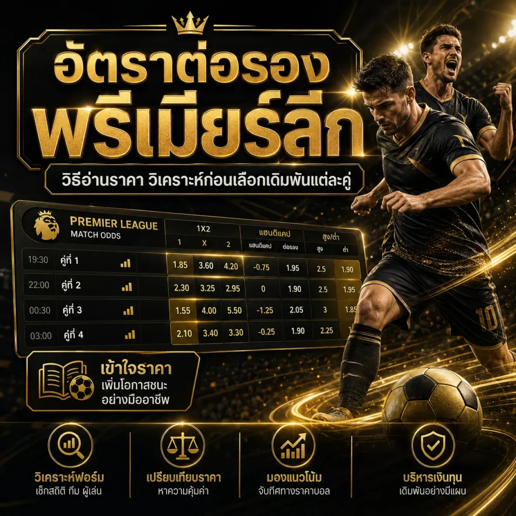 อัตราต่อรองพรีเมียร์ลีก